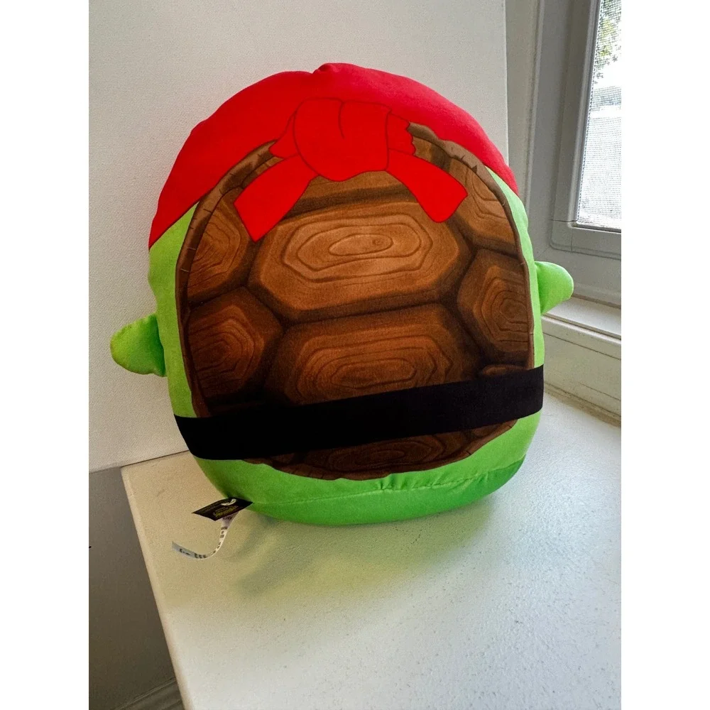 Mattel TMNT Mutant Mayhem Raphael Plush 12 Inch Red Mask HRC93 2023 Movie Toy